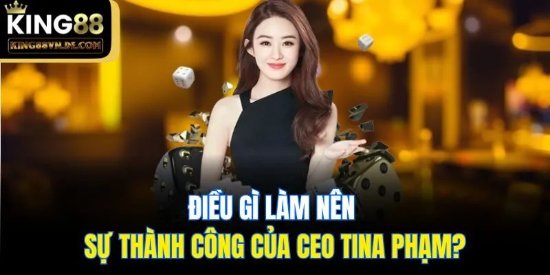 Điều gì làm nên sự thành công của CEO Tina Phạm?