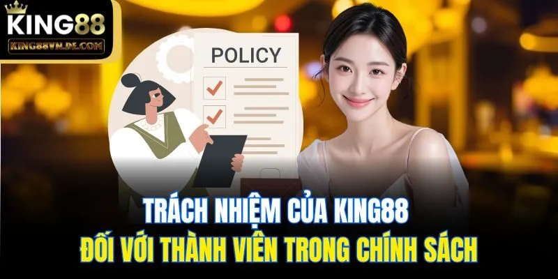 Trách nhiệm của King88 đối với thành viên trong chính sách